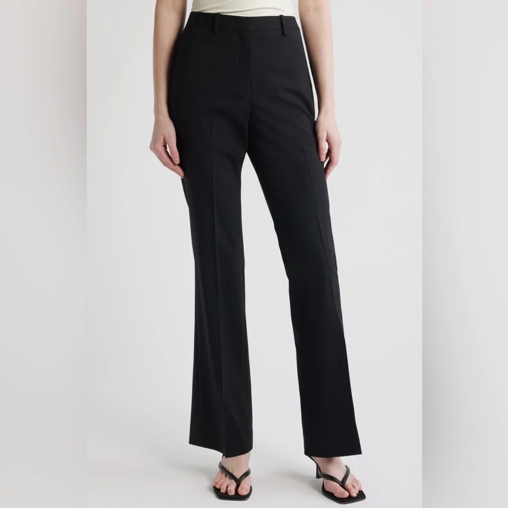 Theory Women’s Demitria 2 Wool Stretch Dress Pants - Picture 1 of 13